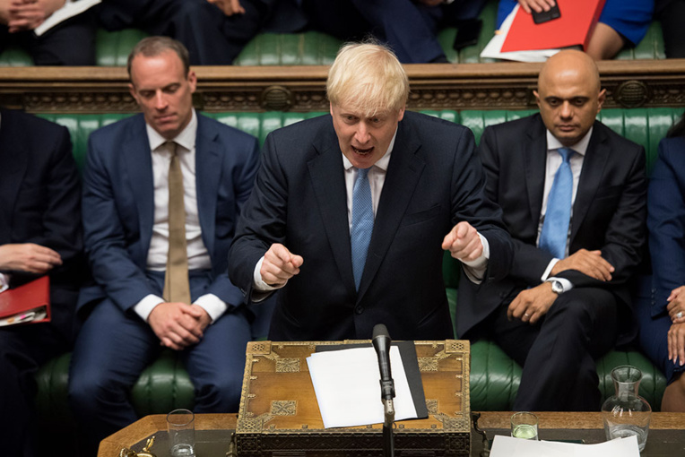 Boris Johnson réclame un nouvel accord de divorce à l'UE