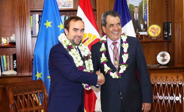 Sébastien Lecornu, ministre en terrain connu