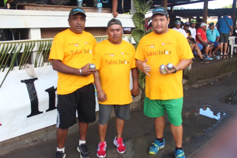 La triplette homme gagnante