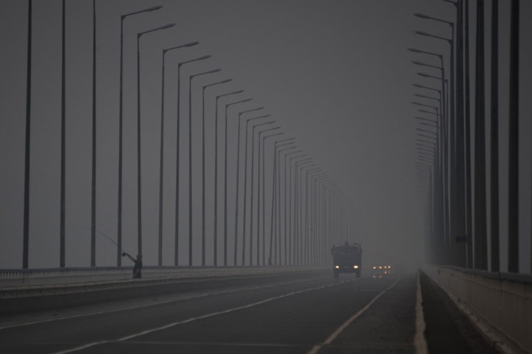 Sur le front des incendies de Sibérie, une petite ville étouffe Sur le front des incendies de Sibérie, une petite ville étouffe