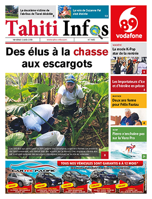 Cliquez sur la Une pour lire le journal