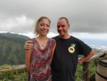 Julien et Cathy Derudder.