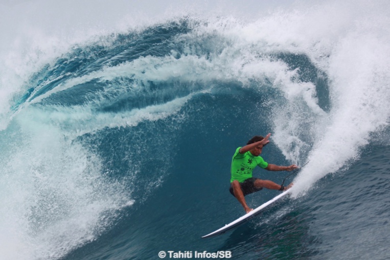 Matahi Drollet lors des Trials en 2018 Matahi Drollet lors des Trials en 2018