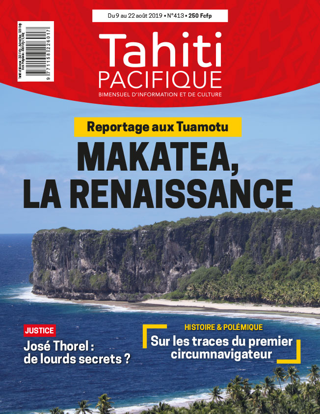 À la Une de Tahiti Pacifique, vendredi 9 août