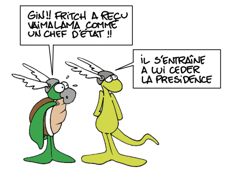 "Vaimalama présidente (bis)", par Munoz "Vaimalama présidente (bis)", par Munoz