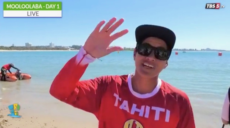 Hitiroa Masingue et Hinatea Bernadino en or Hitiroa Masingue et Hinatea Bernadino en or