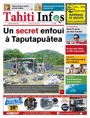 Cliquez sur la Une pour lire le journal