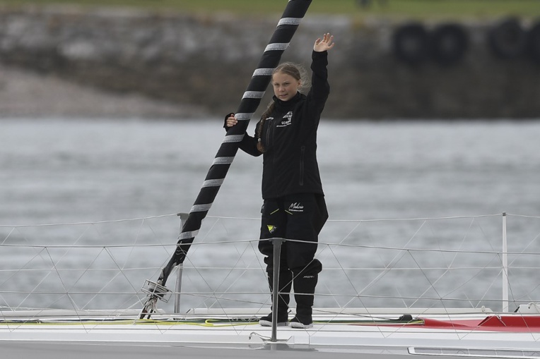 Greta Thunberg met le cap sur New York à bord d'un voilier zéro carbone