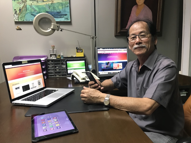 Philip Siu, directeur de Tesa DIgital :"On a surtout pensé à tous les gens des îles" Philip Siu, directeur de Tesa DIgital :"On a surtout pensé à tous les gens des îles"