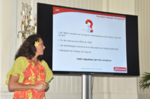 Vairani Tetaria, directrice Marketing et Commerciale d'Air Tahiti. Vairani Tetaria, directrice Marketing et Commerciale d'Air Tahiti.