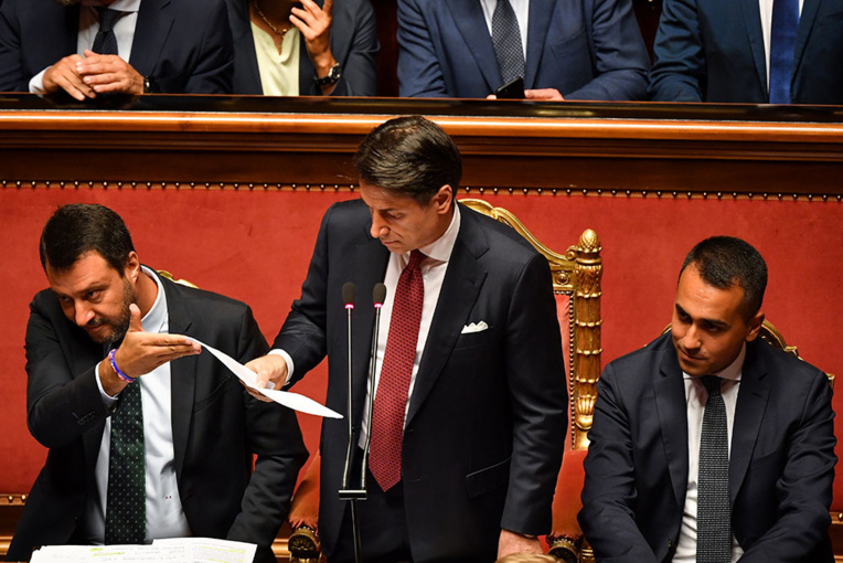 Le gouvernement populiste italien joue son avenir