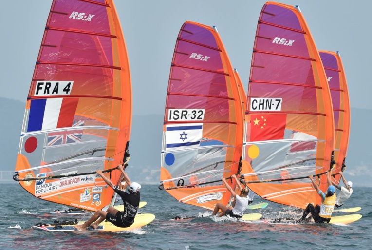 Test-event de voile: Charline Picon termine "une belle semaine" à la 2e place
