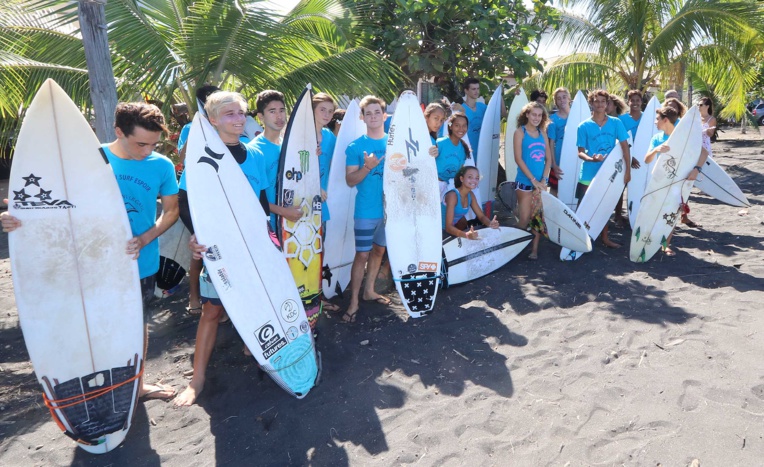 Le “Clairefontaine du surf” inauguré à Papara