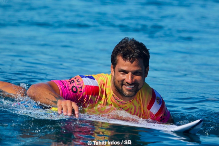 Michel Bourez a pu se qualifier pour le round 3