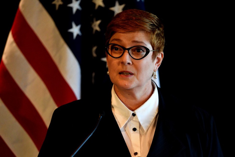 La ministre australienne des Affaires étrangères, Marise Payne. La ministre australienne des Affaires étrangères, Marise Payne.
