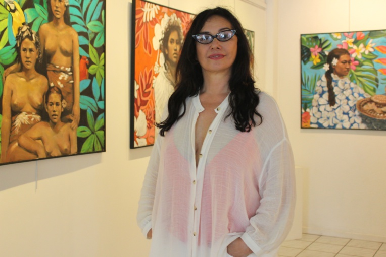 Galerie Winkler : Une série de tableaux uniques signés Pascale Taurua