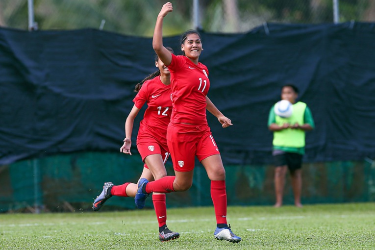 Quatre buts pour Tahia Tamarii Quatre buts pour Tahia Tamarii