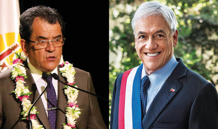 Fritch va parler câble avec le Président chilien