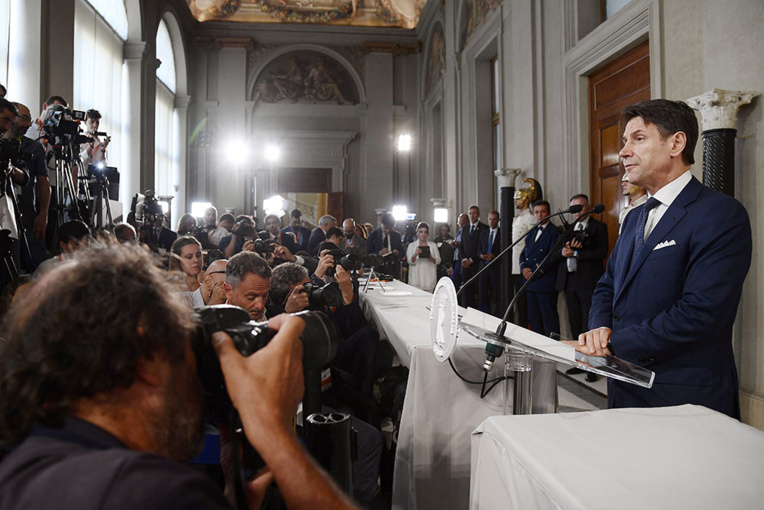 L'Italie se dote d'un gouvernement pro-européen et penchant à gauche L'Italie se dote d'un gouvernement pro-européen et penchant à gauche