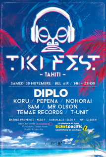 Diplo va enflammer le Tiki Fest