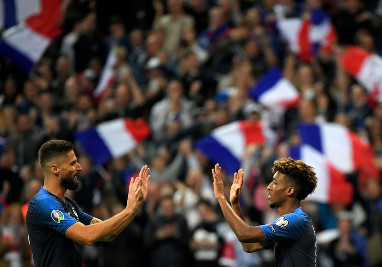 Qualifs Euro-2020: Les Bleus régalent avec Coman l'artificier Qualifs Euro-2020: Les Bleus régalent avec Coman l'artificier