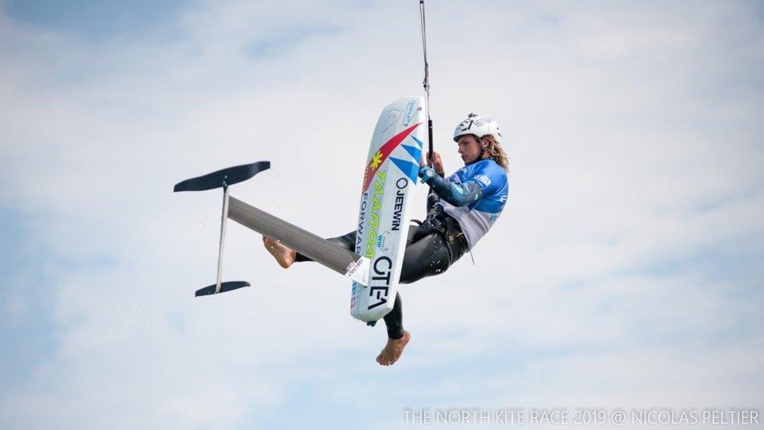 Le champion de kite foil a pu se remettre de son accident Le champion de kite foil a pu se remettre de son accident
