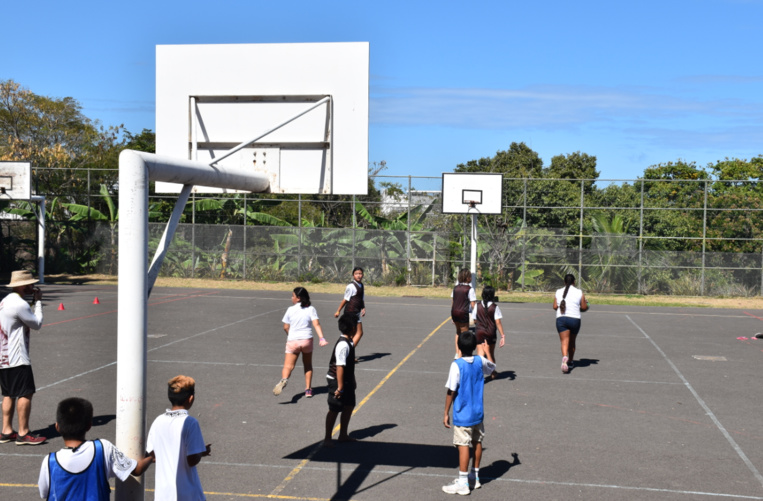 L'intégration par le sport au collège de Punaauia