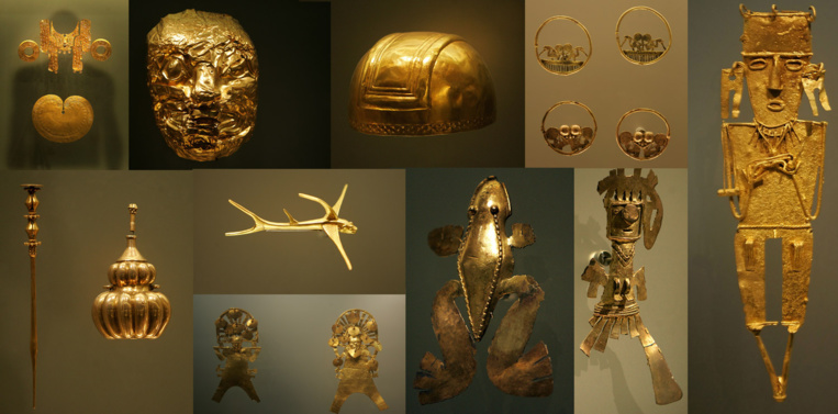 L'extraordinaire variété des formes et des techniques révèle la richesse du travail de l'or dans les Andes précolombiennes.