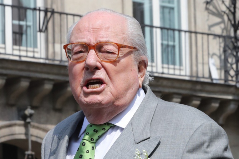 Emplois présumés fictifs du RN: Jean-Marie Le Pen entendu par la juge Emplois présumés fictifs du RN: Jean-Marie Le Pen entendu par la juge