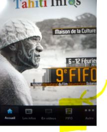 Le programme du FIFO mobile et interactif sur votre smartphone avec TAHITI INFOS