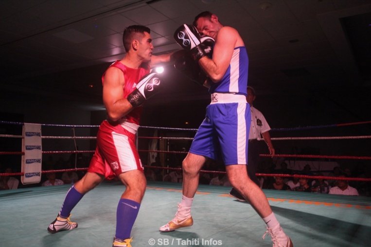 Une victoire difficile pour Heiarii Mai, en rouge Une victoire difficile pour Heiarii Mai, en rouge