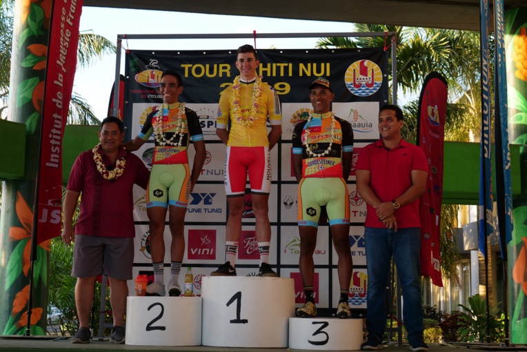 Le jeune Calédonien Ryann Lacheny a remporté la première étape Le jeune Calédonien Ryann Lacheny a remporté la première étape