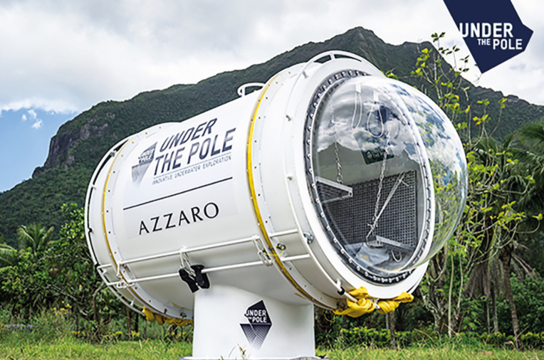 La capsule permettra aux scientifiques de plonger jusqu'à trois jours consécutifs. © Franck Gazzola / Under The Pole / Zeppelin Network