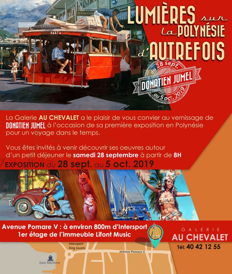 La Polynésie d’antan Au Chevalet