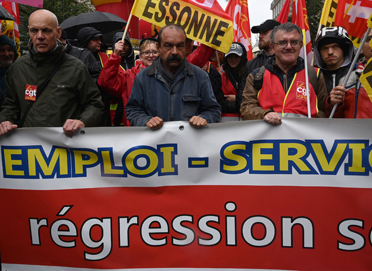 Retraites: la CGT passe à l'action avec des manifestations et grèves Retraites: la CGT passe à l'action avec des manifestations et grèves