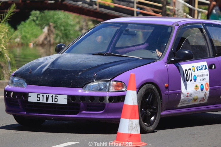 17-Roland Leclerc a été le plus rapide sur sa Honda Civic 17-Roland Leclerc a été le plus rapide sur sa Honda Civic