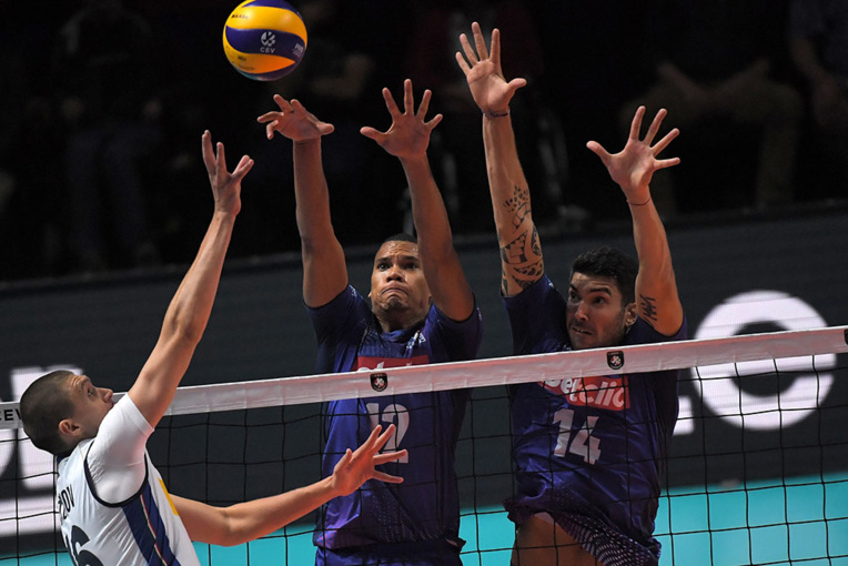 Euro de volley: les Français arrivent lancés à Bercy Euro de volley: les Français arrivent lancés à Bercy