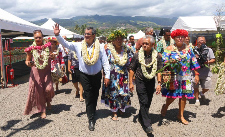 Crédit Présidence de la Polynésie française. Crédit Présidence de la Polynésie française.