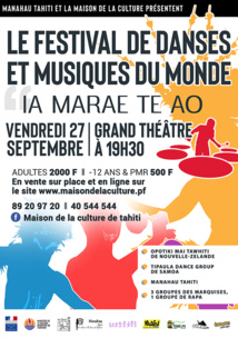 Une grande soirée de danses et musiques du monde vendredi