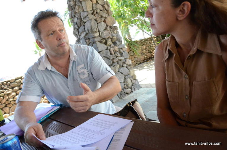Le président du SMLPF, Pascal Szym