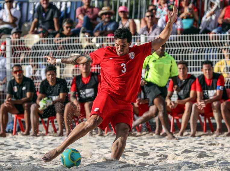 Ariihau Teriitau, auteur d'un but sur coup franc © OFC via Phototek (illustration) Ariihau Teriitau, auteur d'un but sur coup franc © OFC via Phototek (illustration)