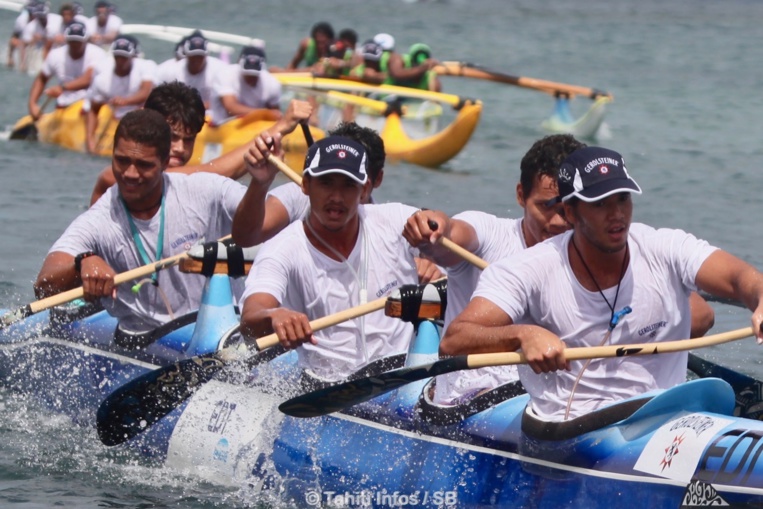 Belle performance des juniors d'Edt Va'a