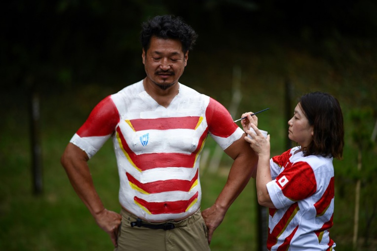 Mondial : Hiroshi Moriyama, les couleurs du rugby sur la peau Mondial : Hiroshi Moriyama, les couleurs du rugby sur la peau