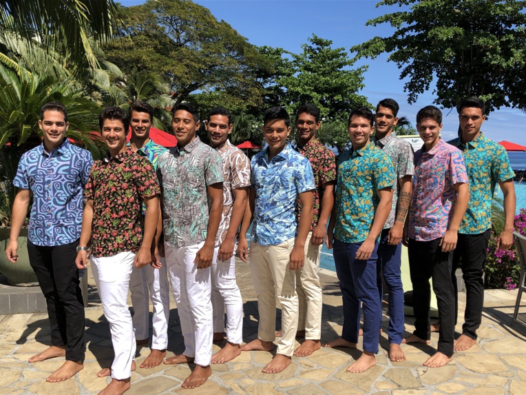 12 tāne pour le titre de Mister Tahiti 2019