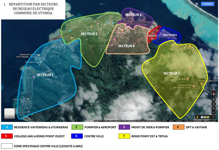 L’électricité rationnée à Uturoa