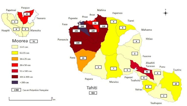 Déjà 1058 victimes de la dengue 2 en Polynésie Déjà 1058 victimes de la dengue 2 en Polynésie