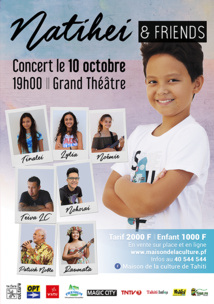 Natihei, "la petite star" au Grand théâtre