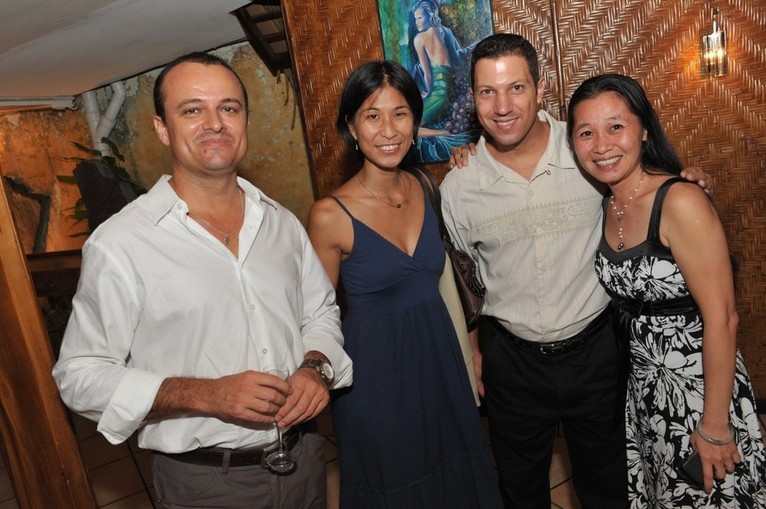 Team BP avec Arnaud, Leilani, Cyril et Carmen