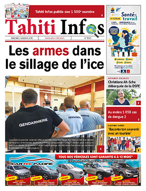 Cliquez sur la Une pour lire le journal Cliquez sur la Une pour lire le journal