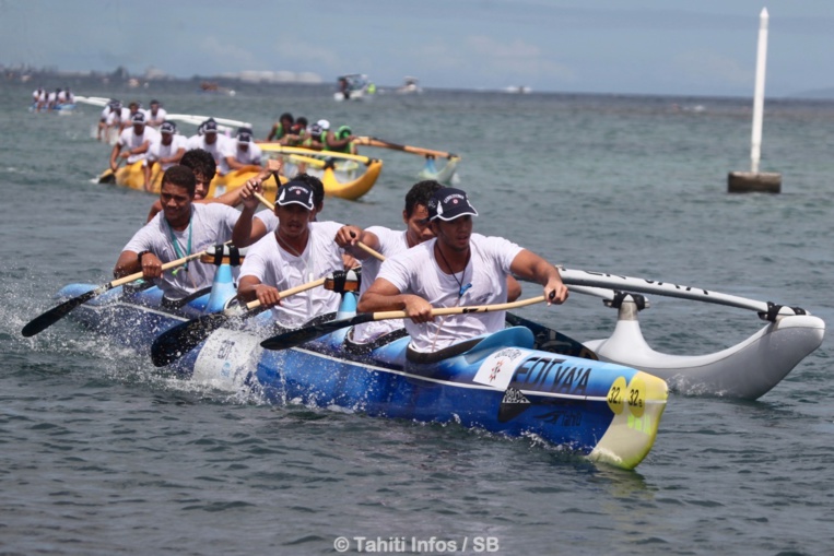 Les juniors d'Edt Va'a étaient de sortie ce week-end Les juniors d'Edt Va'a étaient de sortie ce week-end